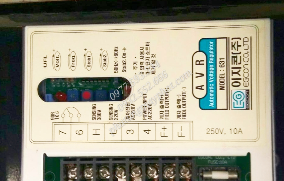 Egcon AVR-631 vỏ sắt class=